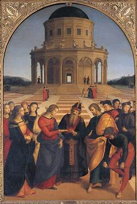 Raphael, Lo sposalizio della Vergine (1504)