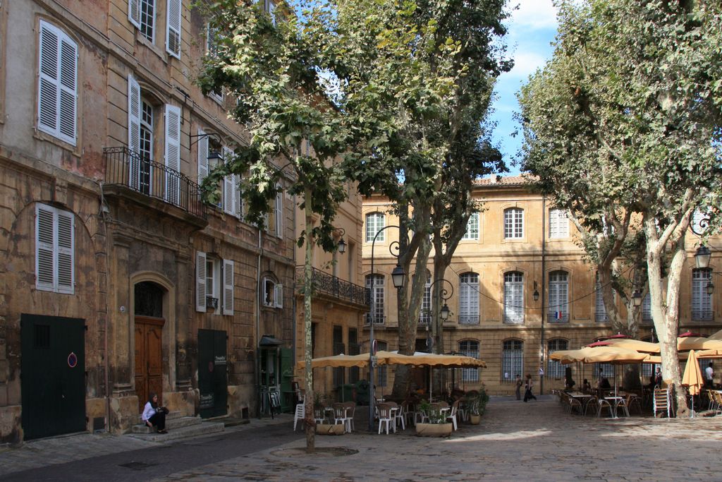 View from the archevêché, Aix-en-Provence