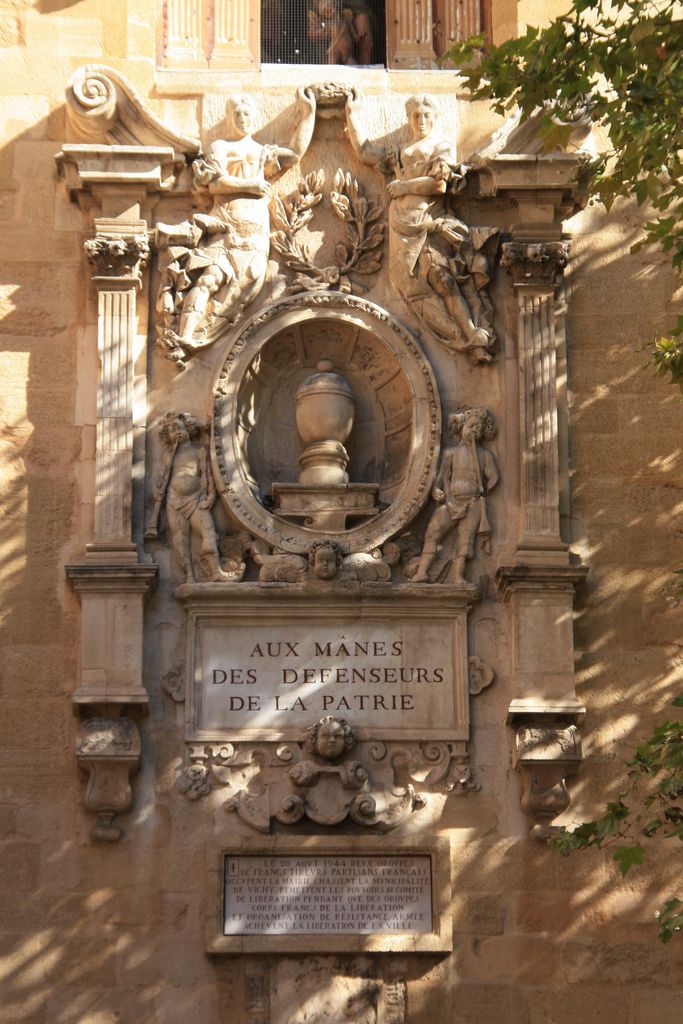 Old town streets in Aix-en-Provence