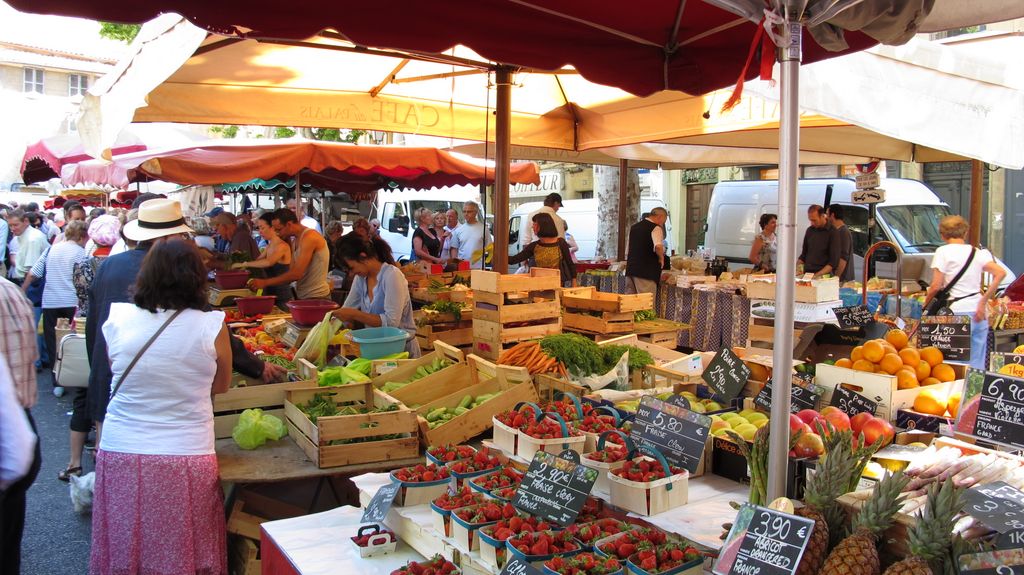 Saturday Market in Aix-en-Provence