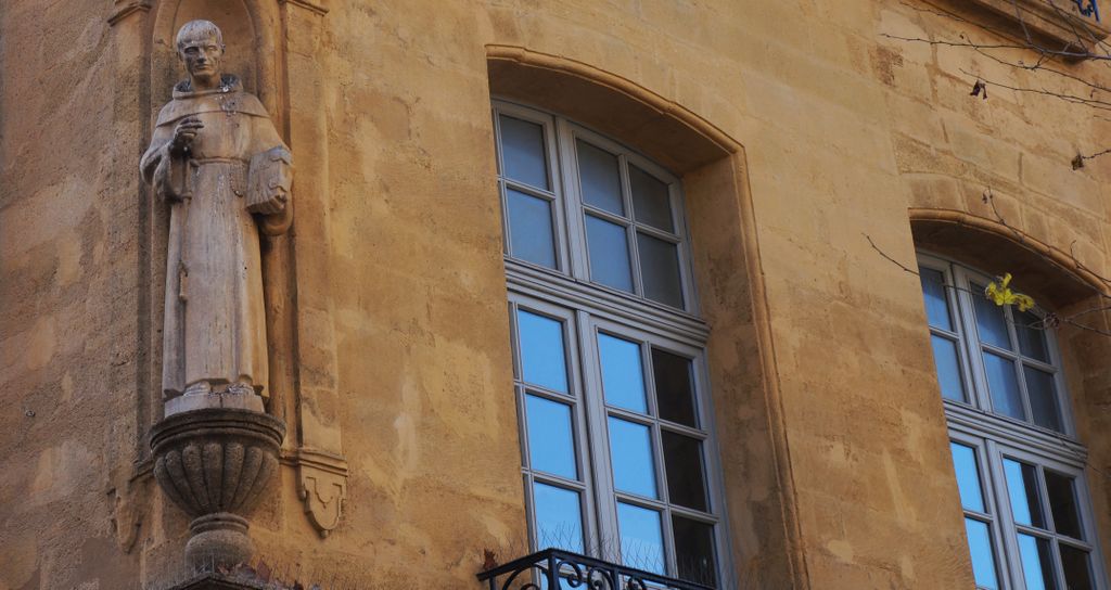 On the Cours Mirabeau, Aix-en-Provence