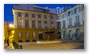 Aix-en-Provence, old city at night, place d'Albertas