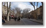 Cours Mirabeau, Aix-en-Provence, in winter lights