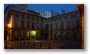 Aix-en-Provence, old city at night, place d'Albertas