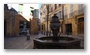 Old city of Aix-en-Provence, on a beautiful winter day