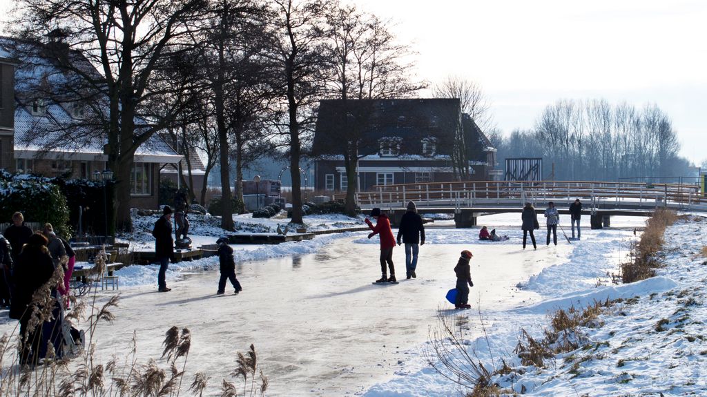 Winters on the polders around Amstelveen