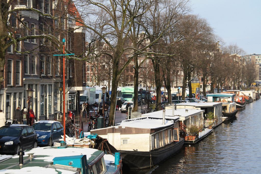 Amsterdam, Prinsengracht, by the Jordaan