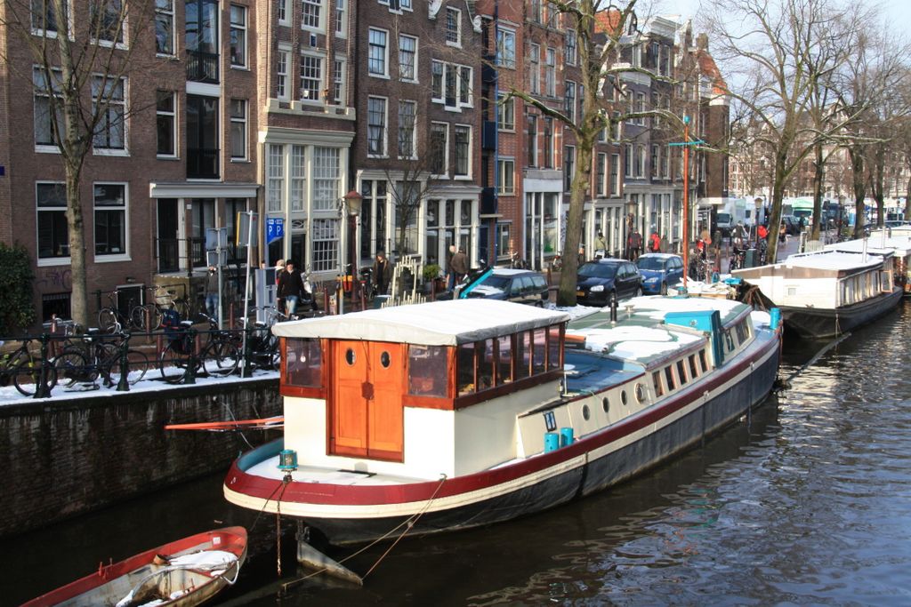 Amsterdam, Prinsengracht, by the Jordaan