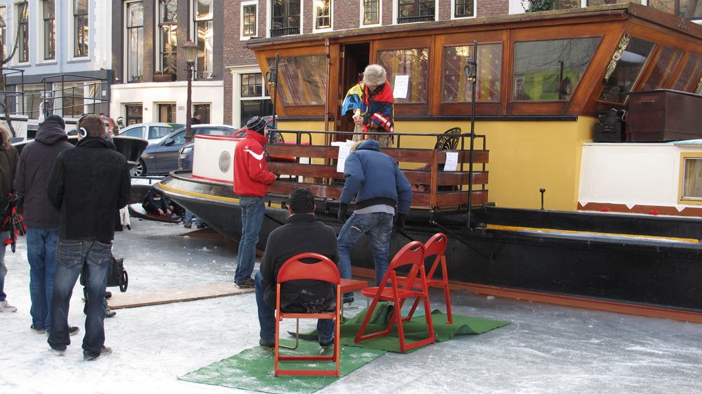 Incredible winter in Amsterdam... (Prinsengracht)