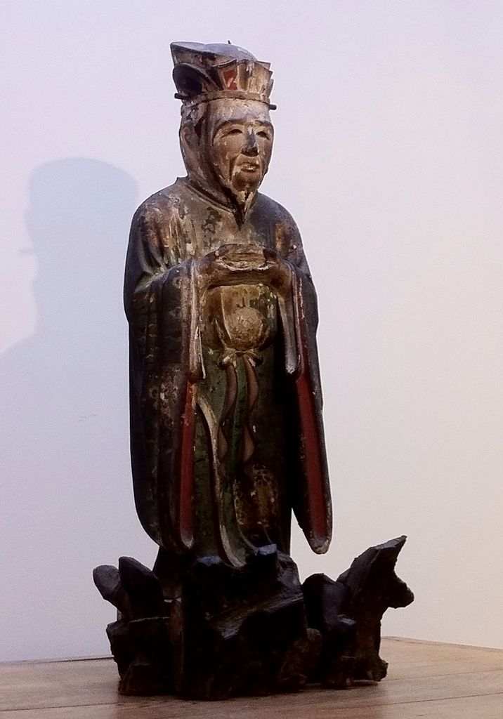 A Japanese statue in a Japanes shop on the Prinsengracht