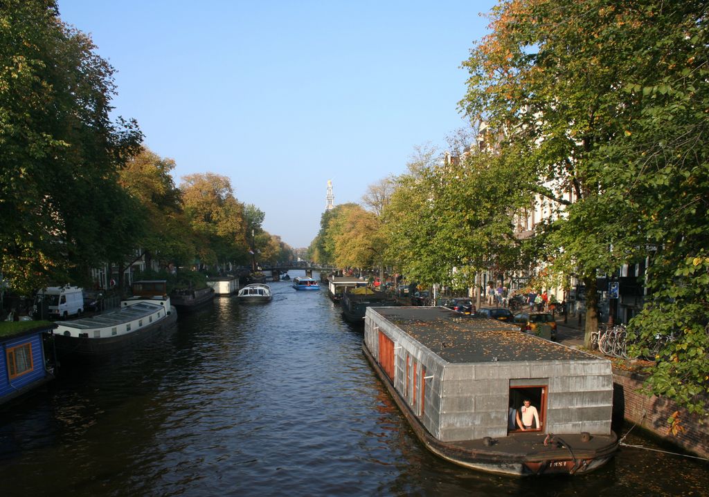 Prinsengracht in autumn