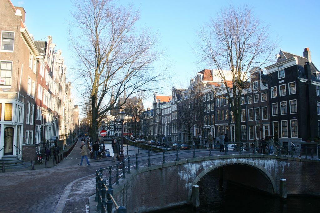 Crossing of Prinsengracht and Leidsegracht, Amsterdam