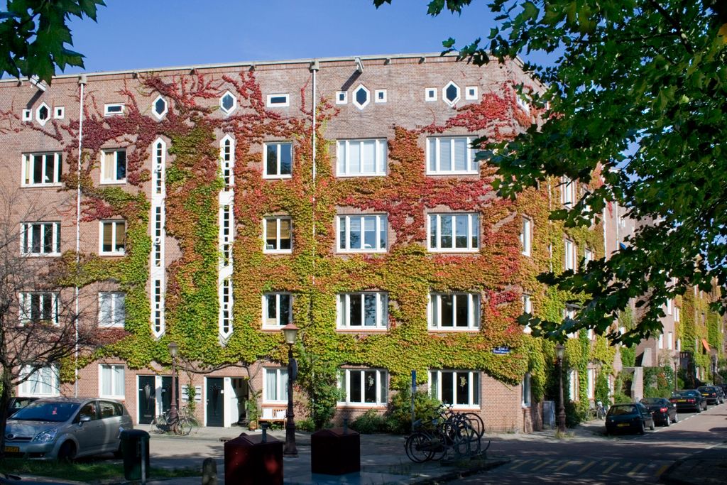 The “Amsterdam School”, by the Noorder Amstel Kanaal (built in the 30’s)