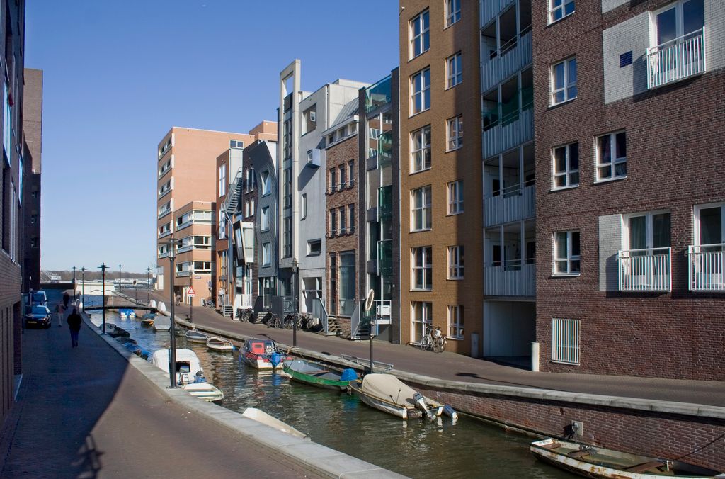 Amsterdam, Java Island: one of the modern area of Amsterdam