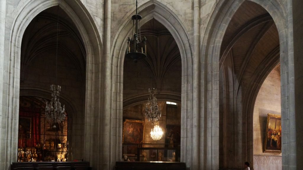 In the St. Trophime cathedral, Arles
