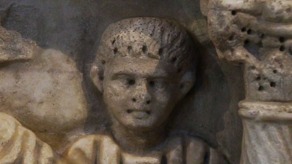 In the St. Trophime cathedral, Arles
