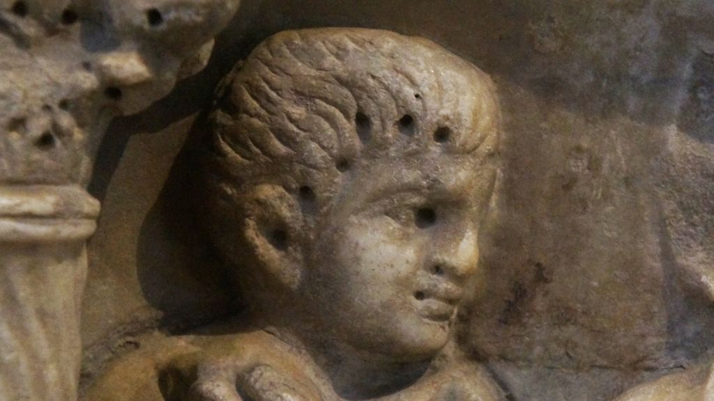 In the St. Trophime cathedral, Arles