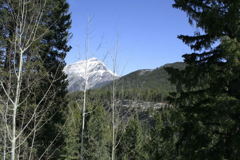 View from the Fermont Hotel, Banff, Canada