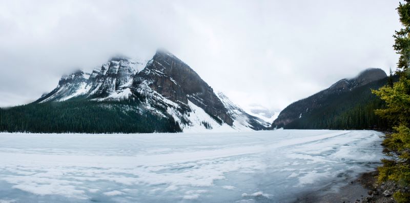 Lake Louise, by Banff