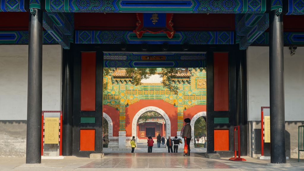 Imperial Academy, just nearby the Confucius Temple, Beijing