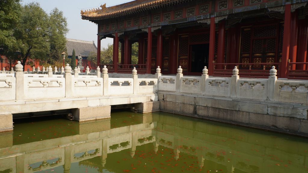 Imperial Academy, just nearby the Confucius Temple, Beijing