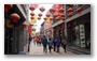 Streets of Beijing around Qianmen street (a traditional hutong area in the process of renewal and rehabilitation)