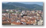 Bilbao, View of the City from park overlooking the city