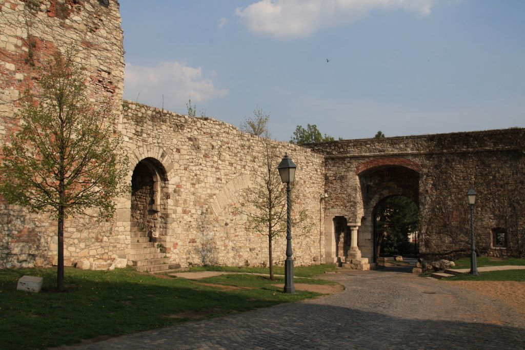 Budapest, walls of the old city