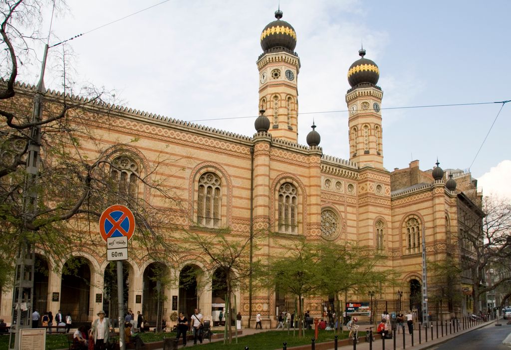 Budapest, the Grand Synagogue of Dohány utca (Tabac street)