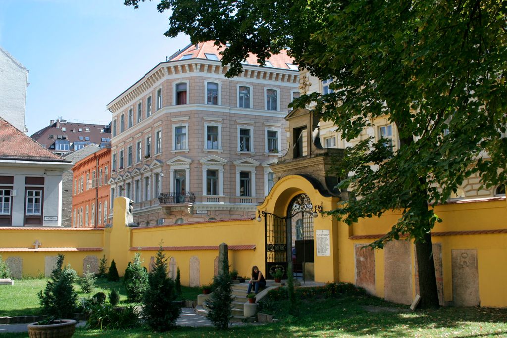 A small church of the Serbian Orthodox community in the centre of Budapest