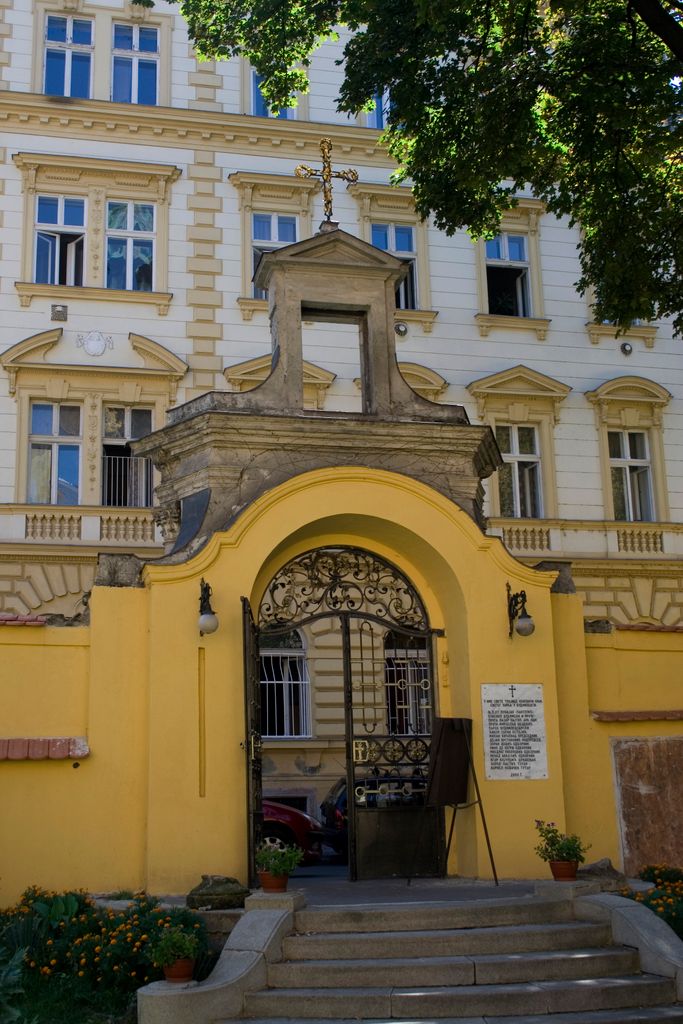 A small church of the Serbian Orthodox community in the centre of Budapest