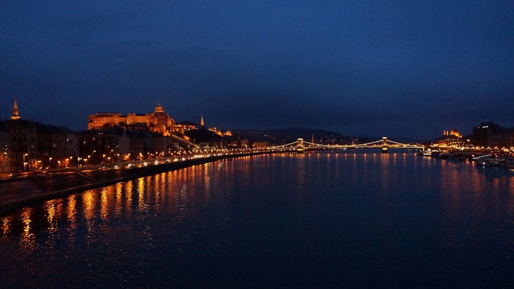 Castle Hill with the Chain Bridge, Budapest