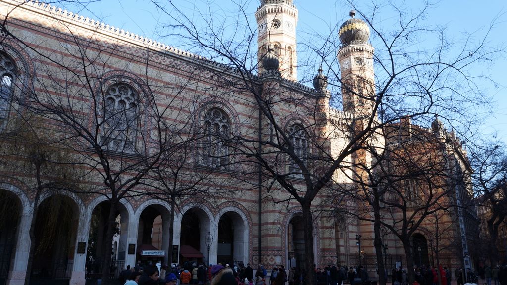 The great synagogue of Tabac Street, Budapest