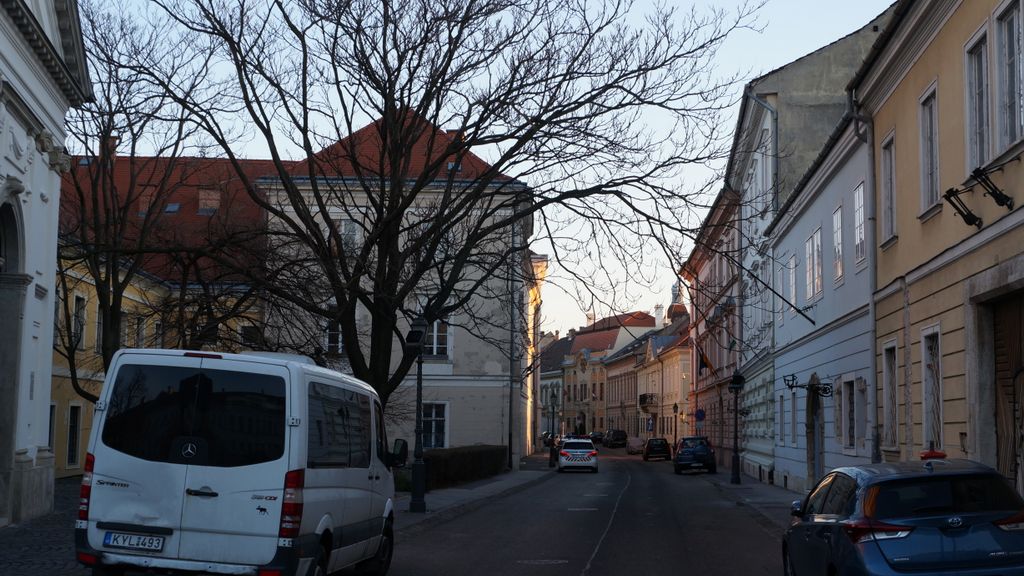 On the Castle Hill of Budapest (Úri utca)