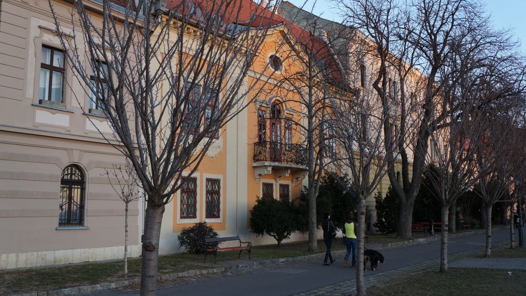 On the Castle Hill of Budapest (Tóth Árpád sétány)