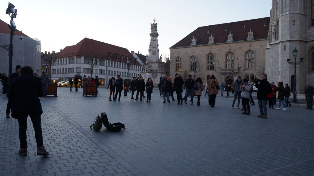 On the Castle Hill of Budapest