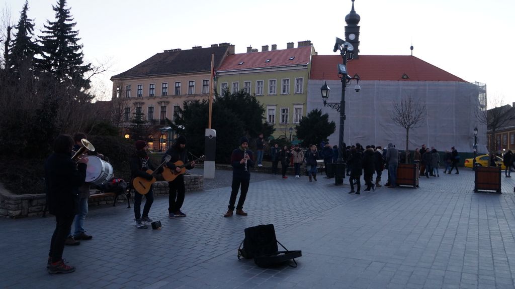 On the Castle Hill of Budapest