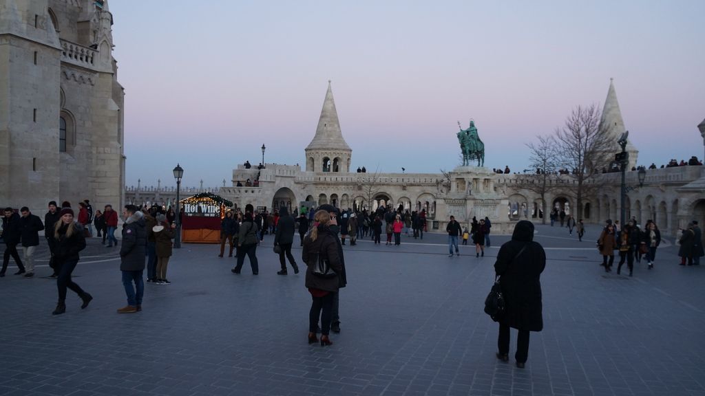 On the Castle Hill of Budapest