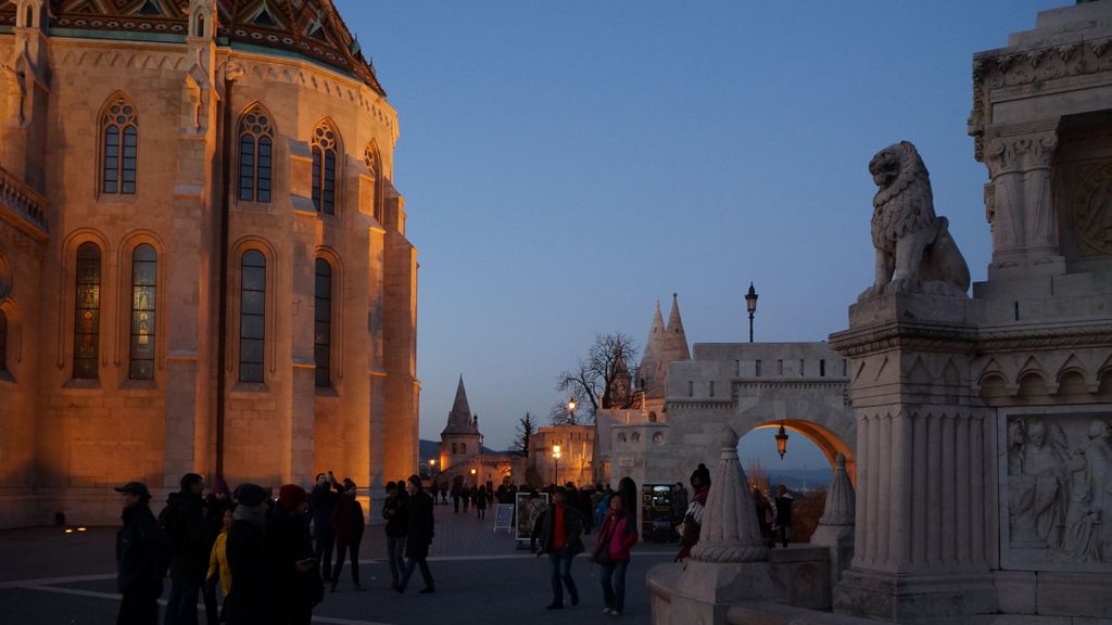 On the Castle Hill of Budapest