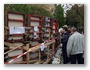 Manifestation at the creation of a new monument in Budapest, Szabadság tér