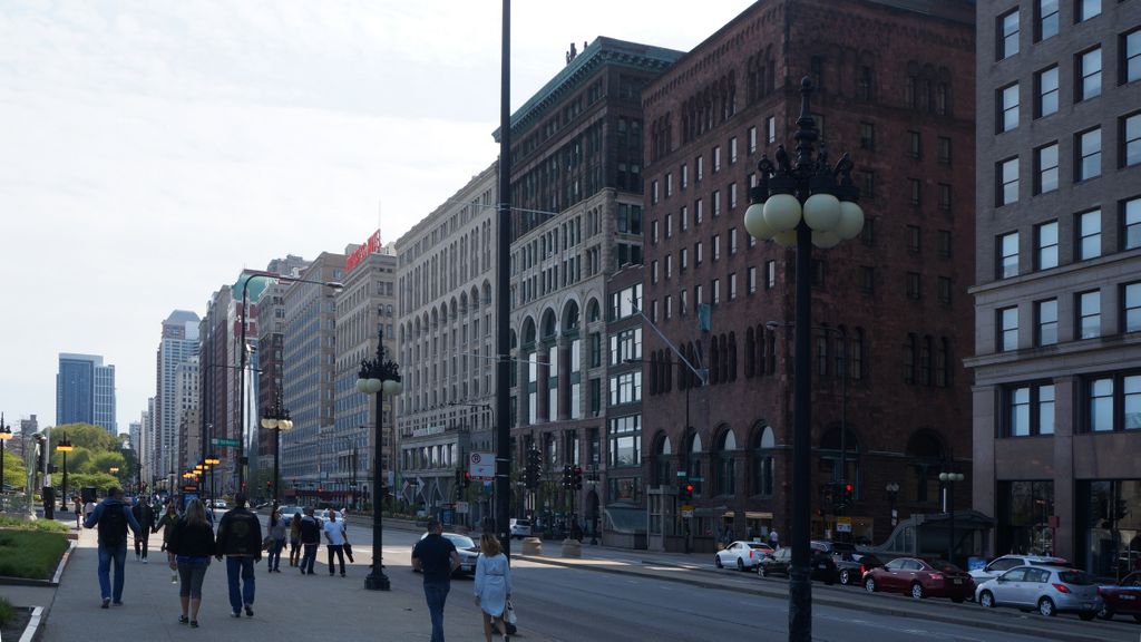 Michigan Avenue, Chicago Loop (Business Center)