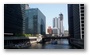 Along the Chicago River in Chicago Loop (Business area)