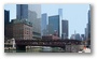 Along the Chicago River in Chicago Loop (Business area)