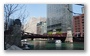 Along the Chicago River in Chicago Loop (Business area)