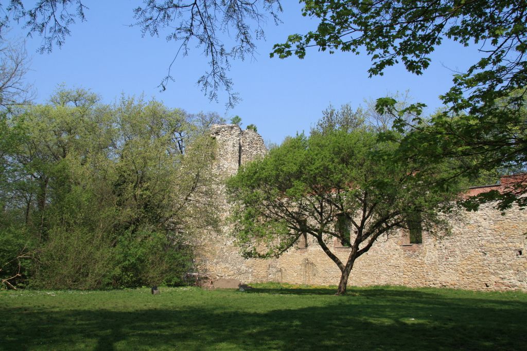 Budapest, Margaret Island, remains of a medieval Benedictine monastery