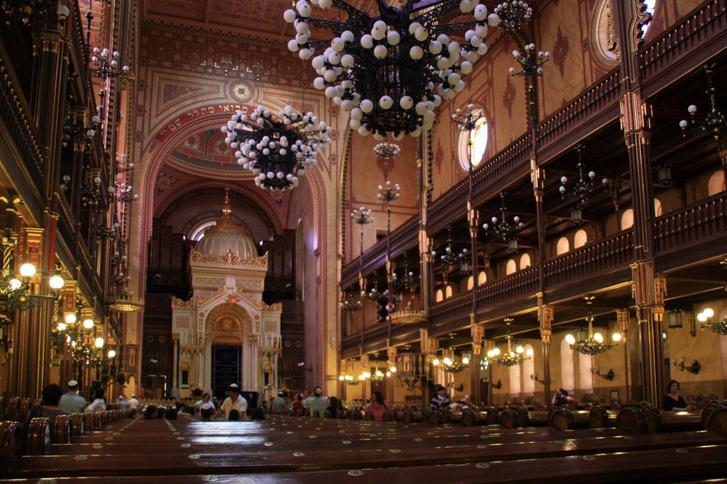 Budapest, the Grand Synagogue of Dohány utca (Tabac street)