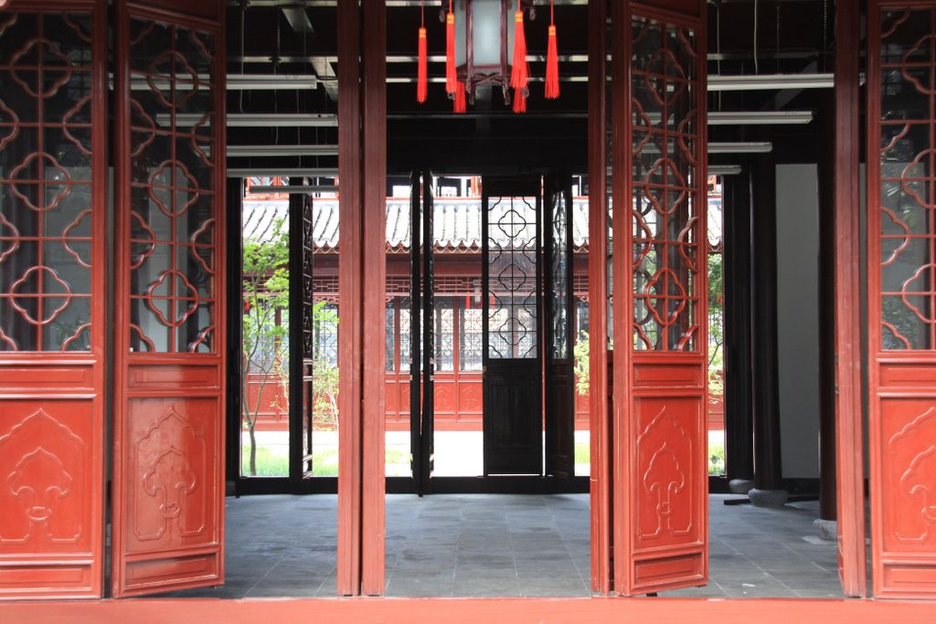 Zhanyuan Garden, Nanjing, China; a formal imperial villa and its garden, early Ming dynasty. Was also the main headquarters of the Taiping rebellion.