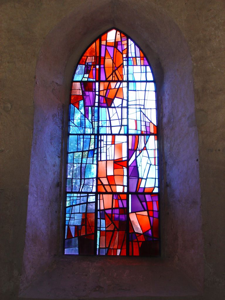 Echternach, inside the St Peter and St Paul church