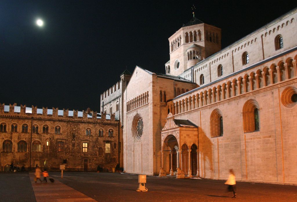 City of Trento, in the Italian Alps