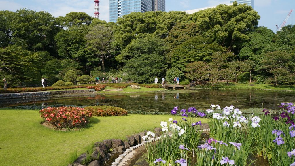 Gardens of the Imperial Palace in Tokyo, Japan